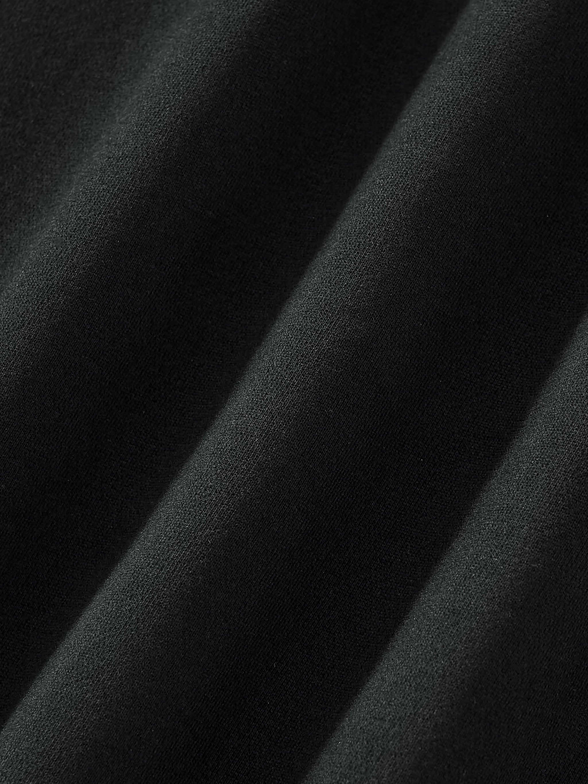 Fleece Side Slit Crewneck Sweatshirt